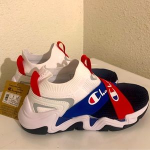 Red White And Blue Champion Running Shoes Size 7 Men’s.